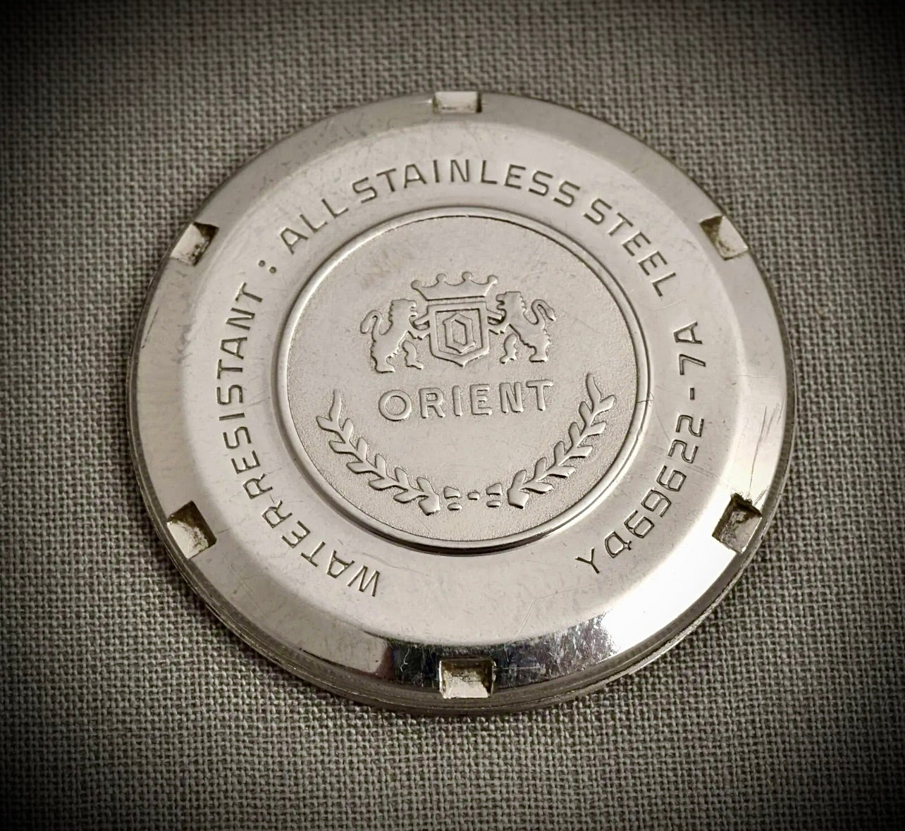 #1094 RARE VINTAGE ORIENT WORLD DIVER Wrist Watch