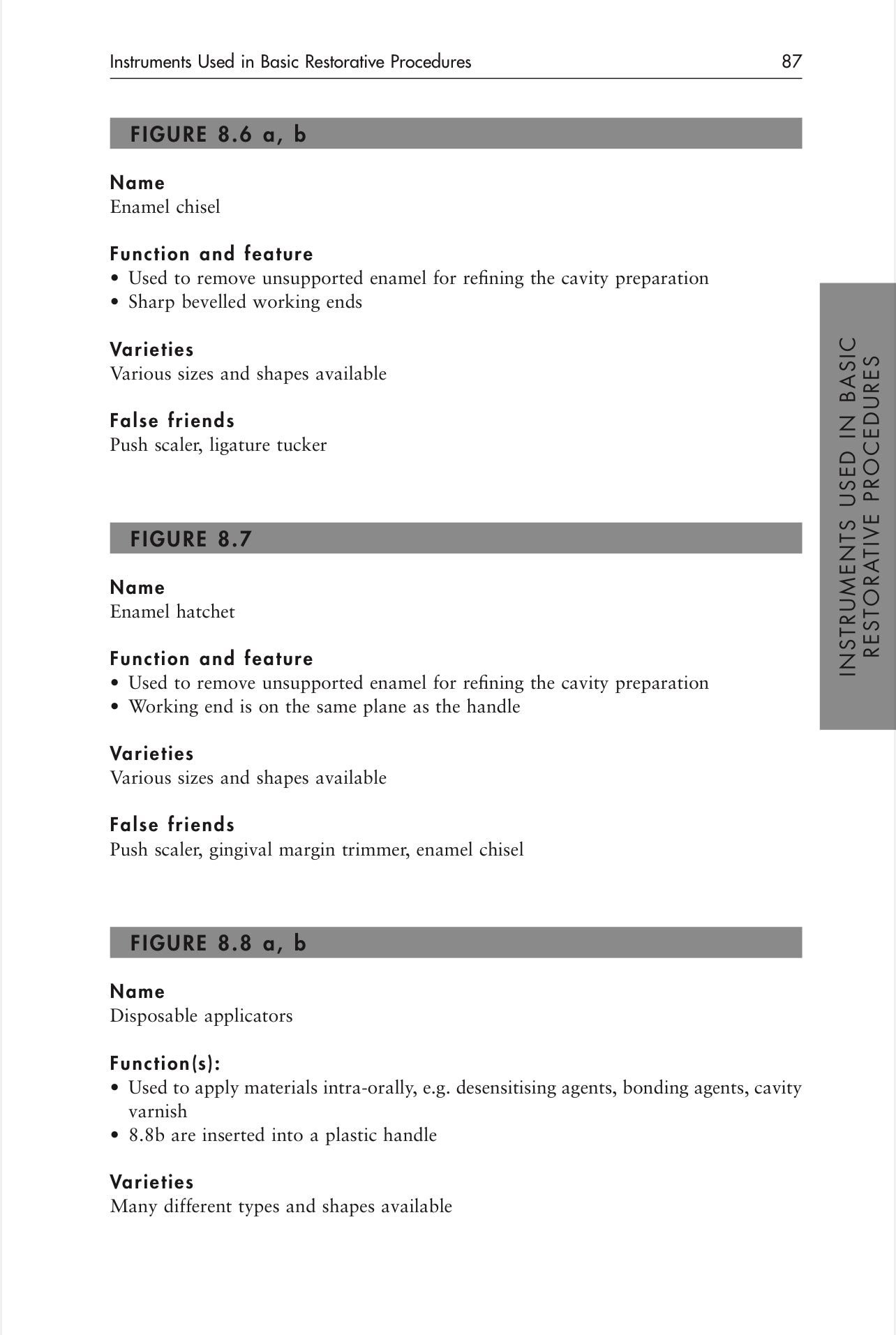 KIMAW BASIC GUIDE TO DENTAL INSTRUMENTS 18 SECTIONS Program Series Section 1-15 LIMITED TIME OF 30 days acess for anyone please take advantage