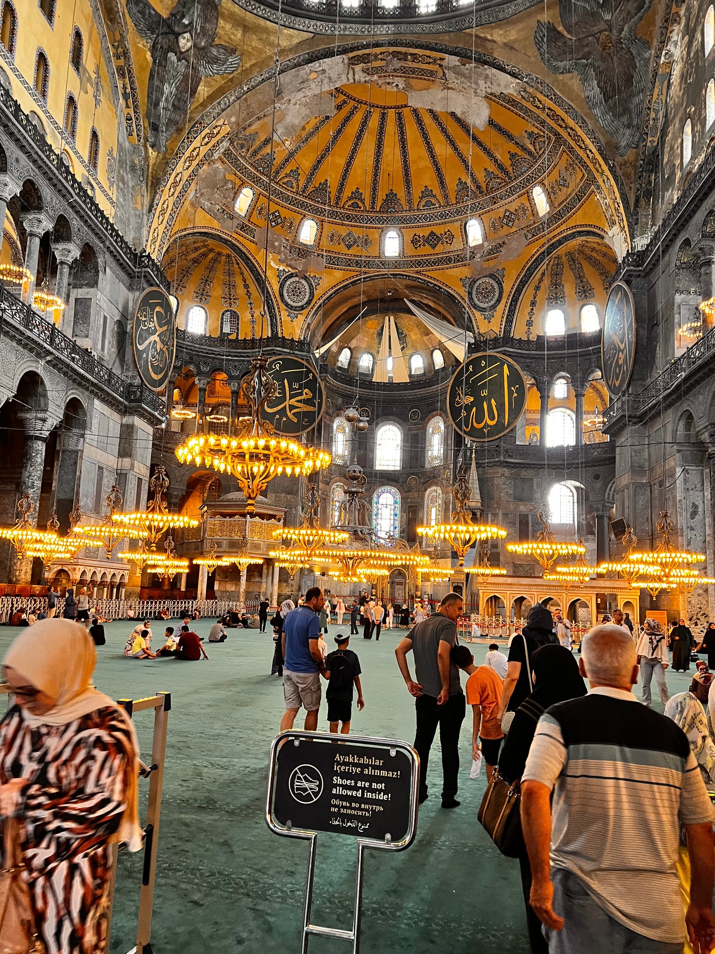 A Visit to HAGIA SOPHIA Mosque  HISTORY & SACRED ARTIFACTS Istanbul Turkey 06032024