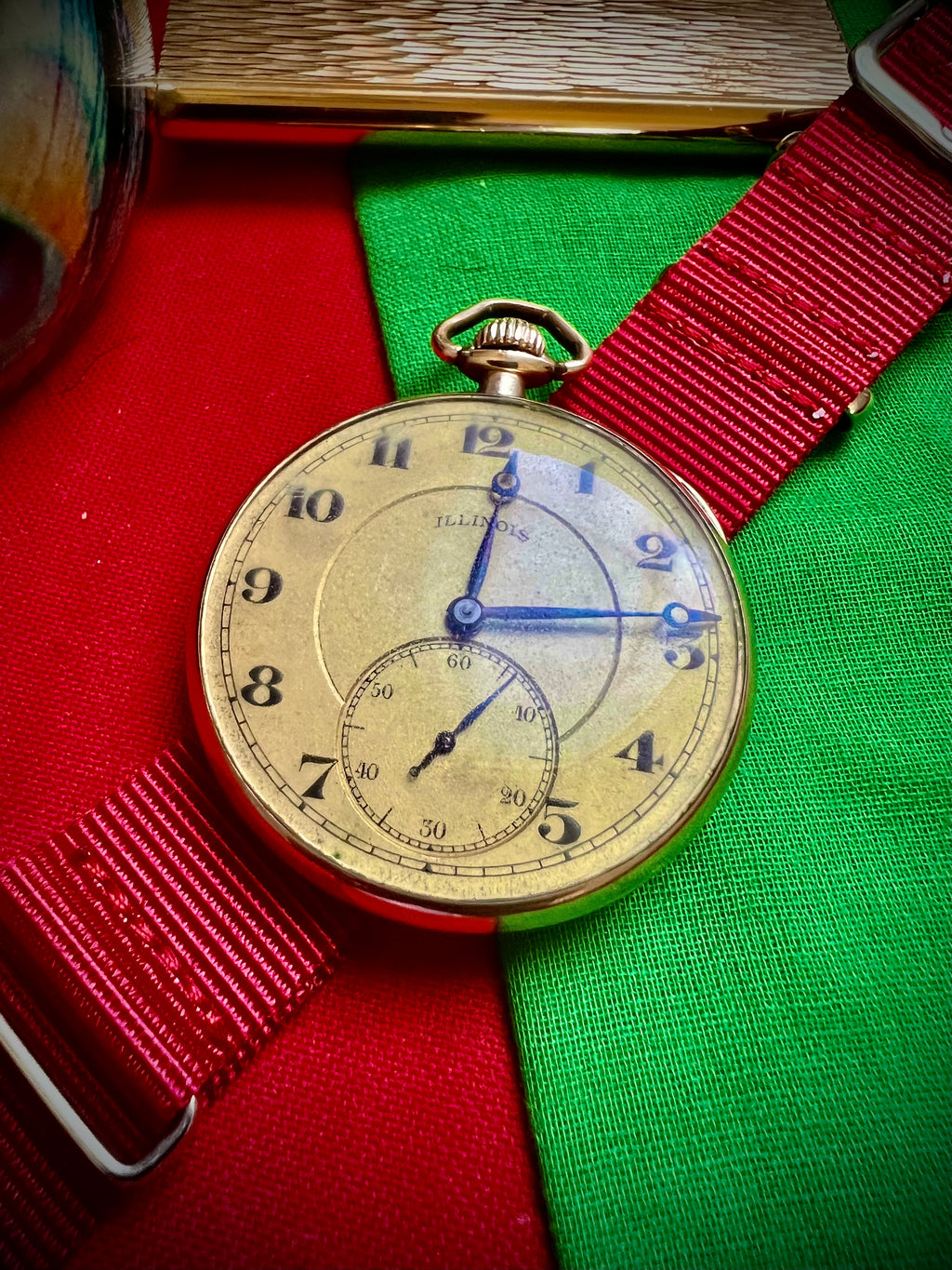 #1201 Illinois Aristocrat Watch Rose Gold Filled Wandsworth Case Excellent 17J Movement wedding gift watch