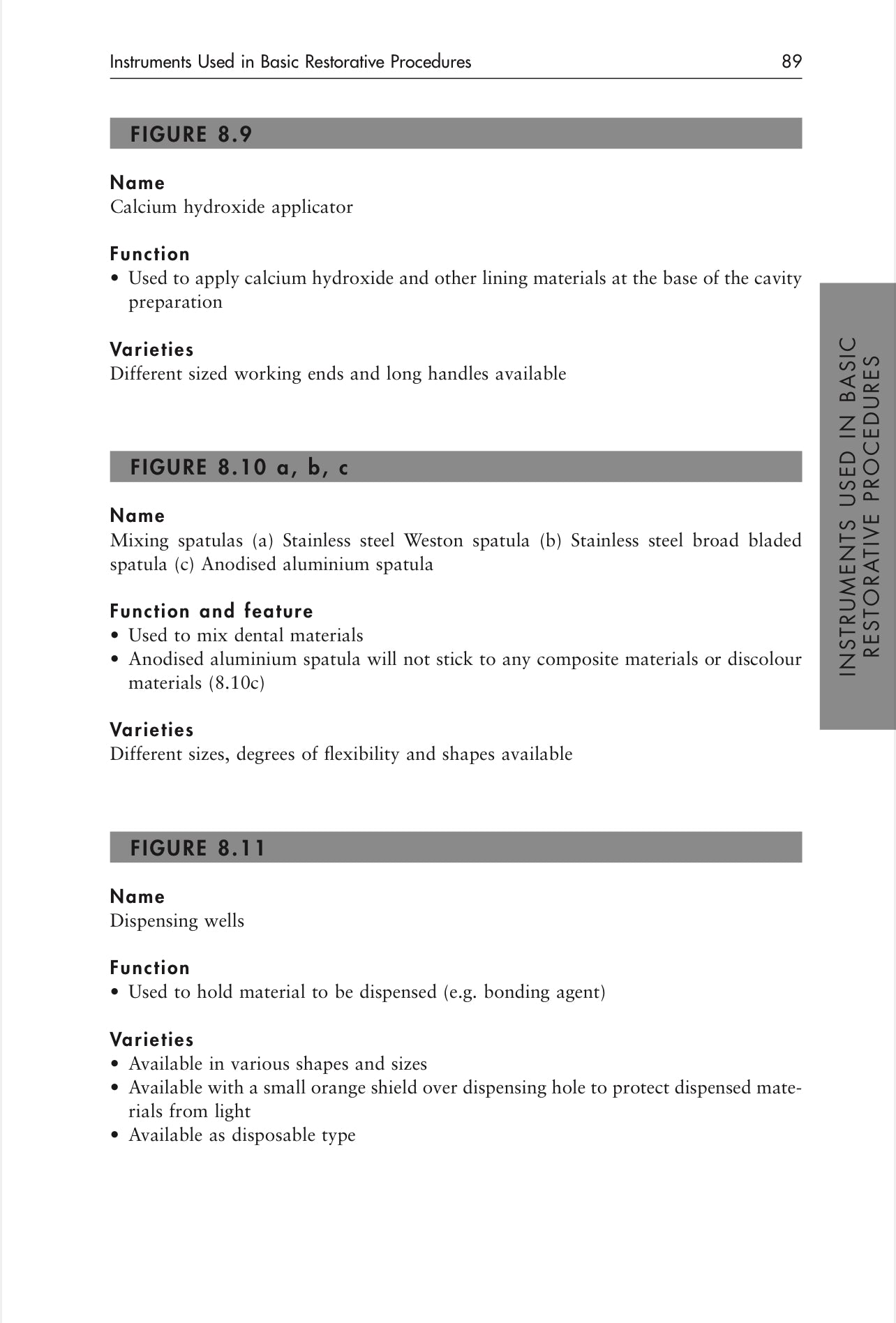 KIMAW BASIC GUIDE TO DENTAL INSTRUMENTS 18 SECTIONS Program Series Section 1-15 LIMITED TIME OF 30 days acess for anyone please take advantage