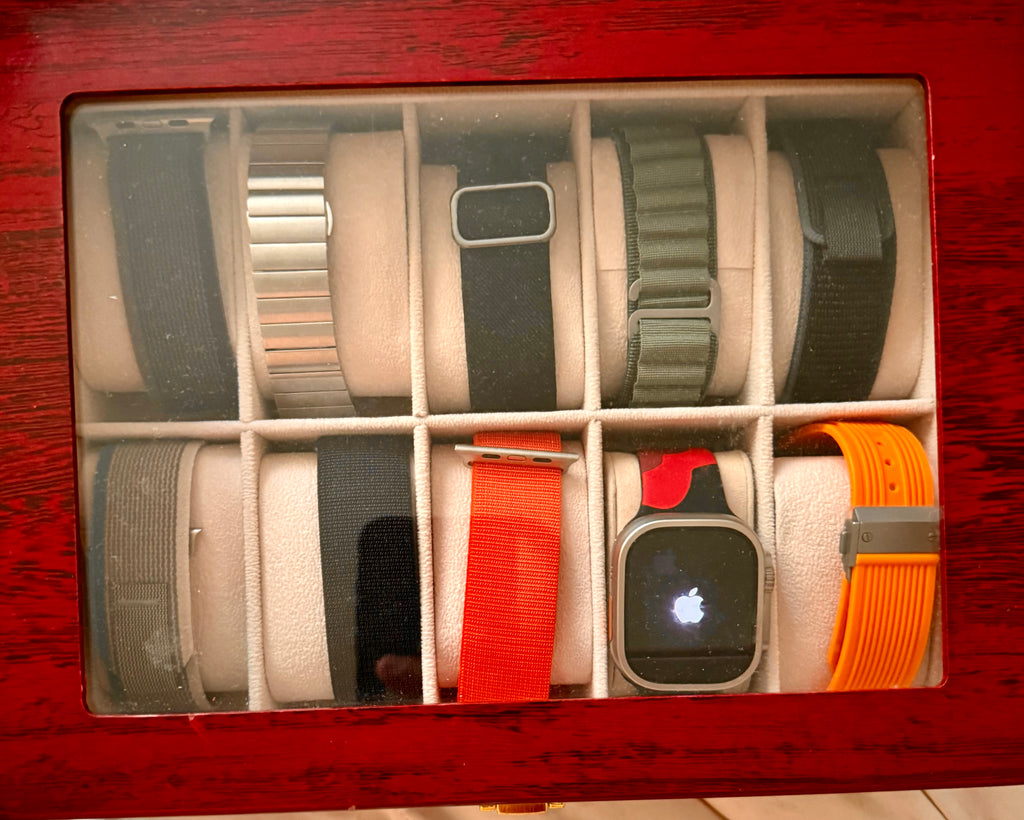 #001 Apple Watch Ultra [GPS + Cellular 49mm] Titanium Case with Midnight Ocean Band, One Size
1K+ bought in past month