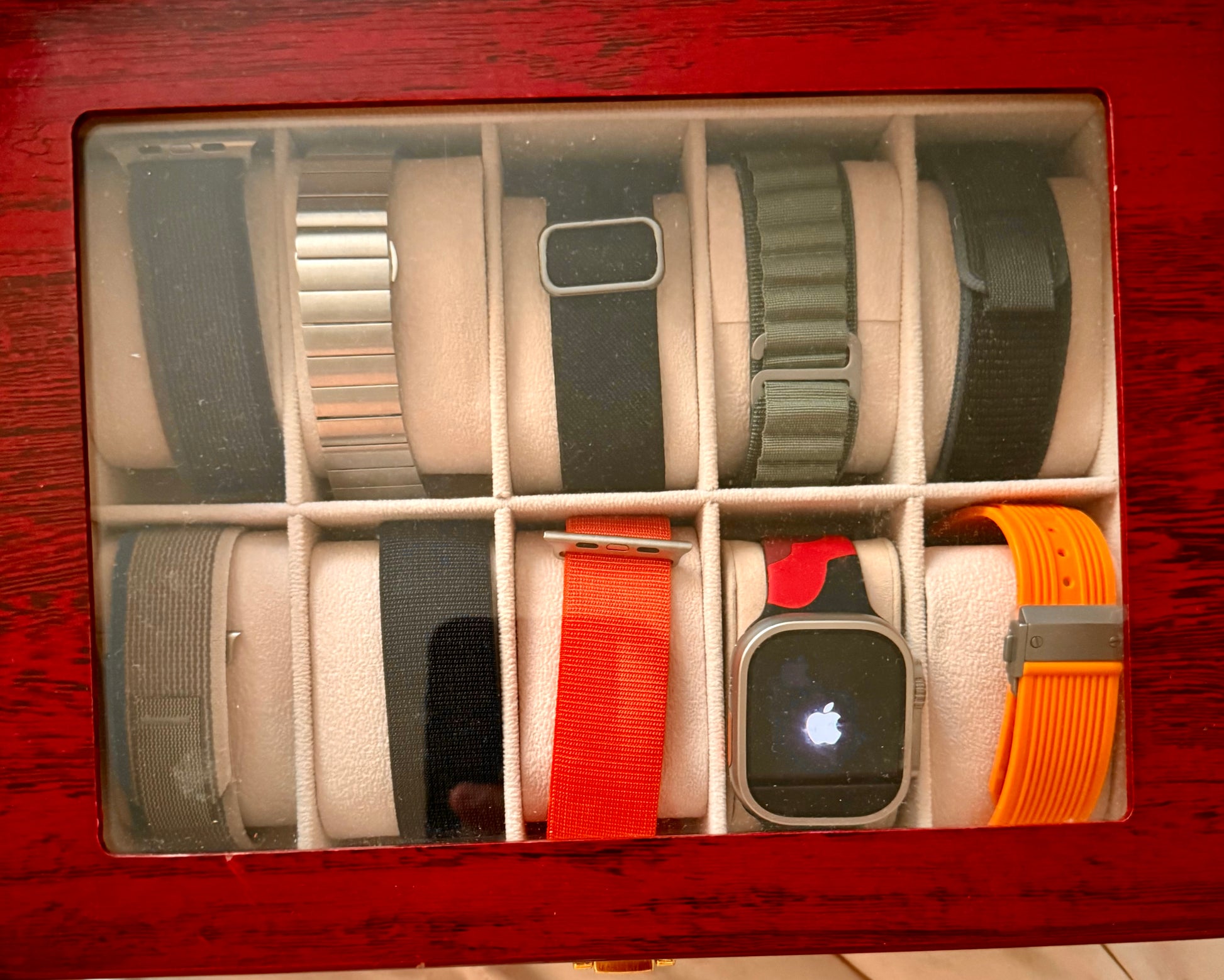 #001 Apple Watch Ultra [GPS + Cellular 49mm] Titanium Case with Midnight Ocean Band, One Size
1K+ bought in past month