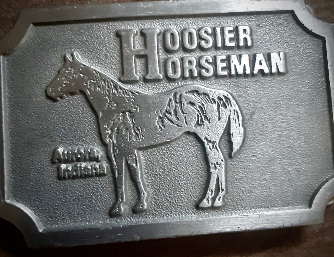 Belt Buckle Made in USA HOOSIER HORSEMAN