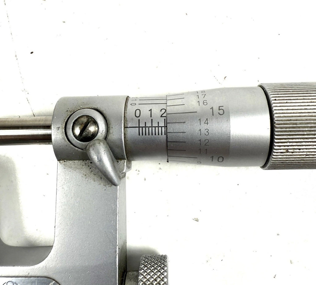 #02 Mitutoyo 117-107 Uni-Mike Micrometer 0-1” .0001” Interchangeable Anvil