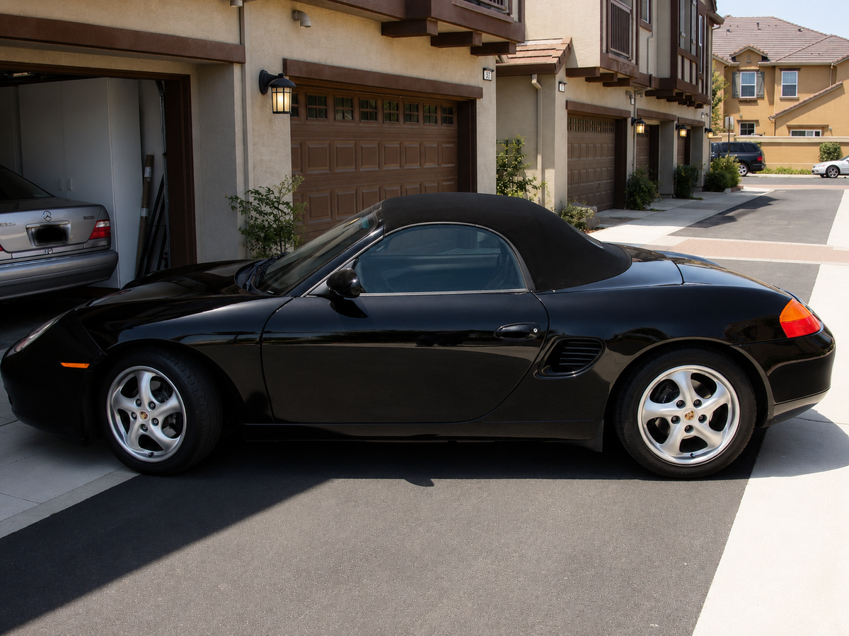 1999 Porsche Boxster 986 – Solid Black on Black – 60,000 Original Miles – Garage Kept – Exceptional Condition