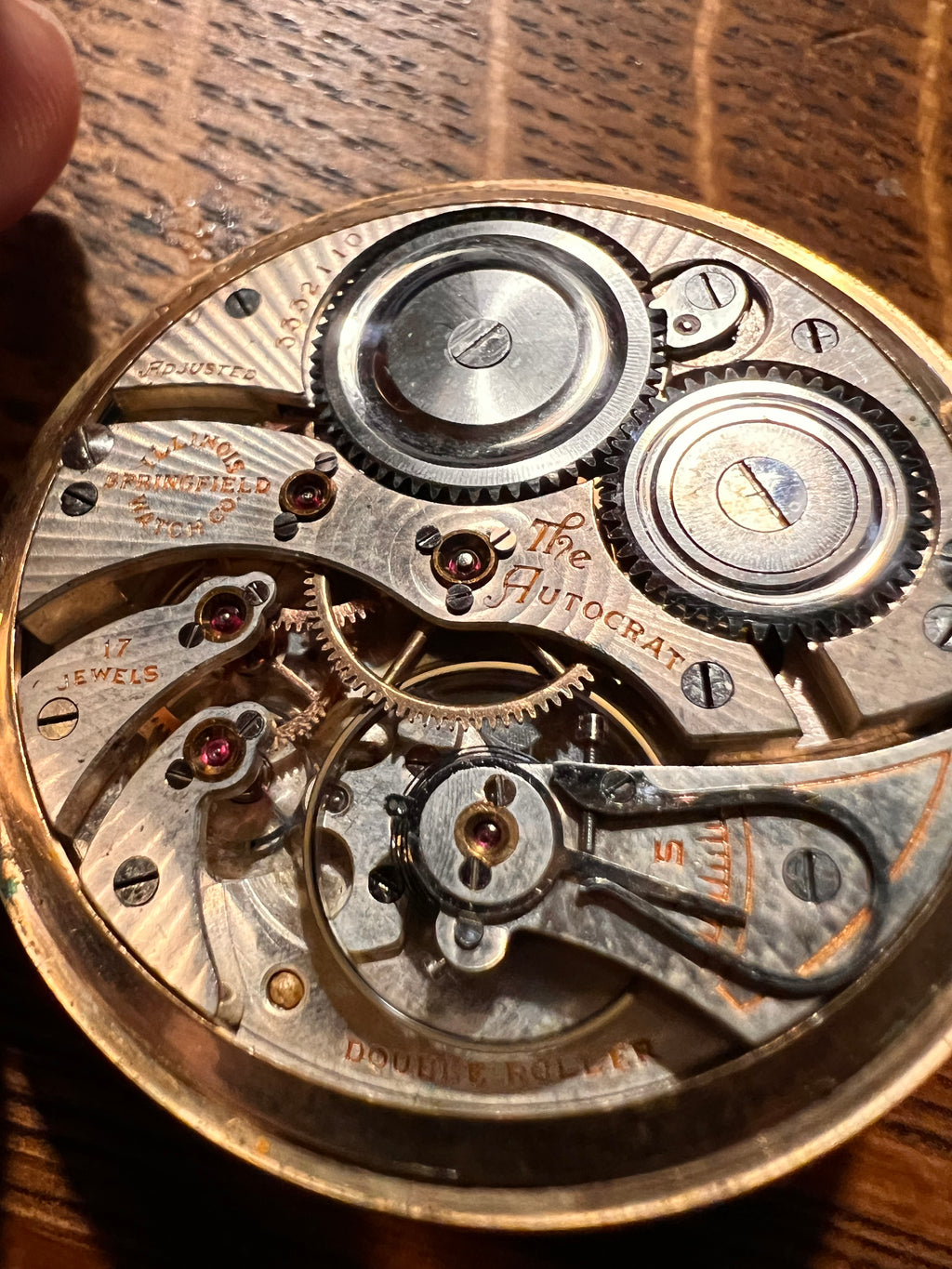 #1201 Illinois Aristocrat Watch Rose Gold Filled Wandsworth Case Excellent 17J Movement wedding gift watch