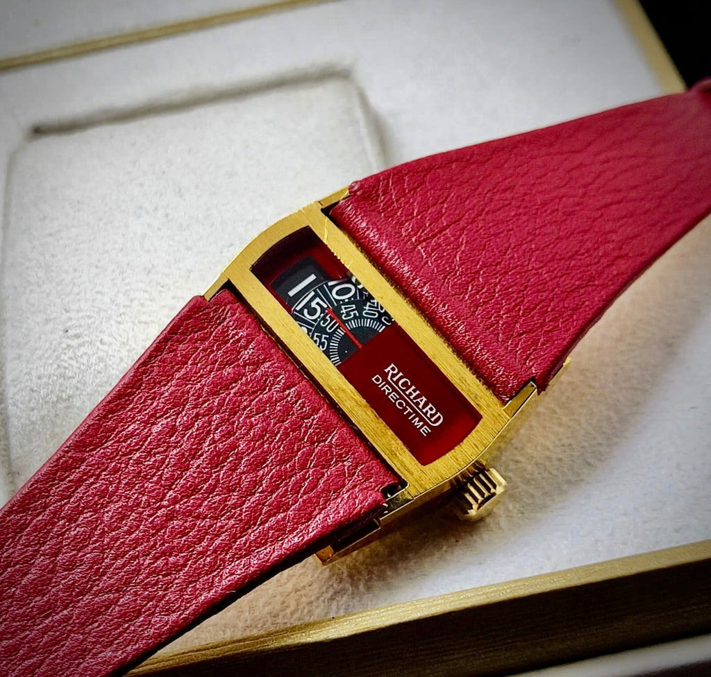 #1112 Richard Automatic Jump Hour Directime NOS CONDITION Unisex watch