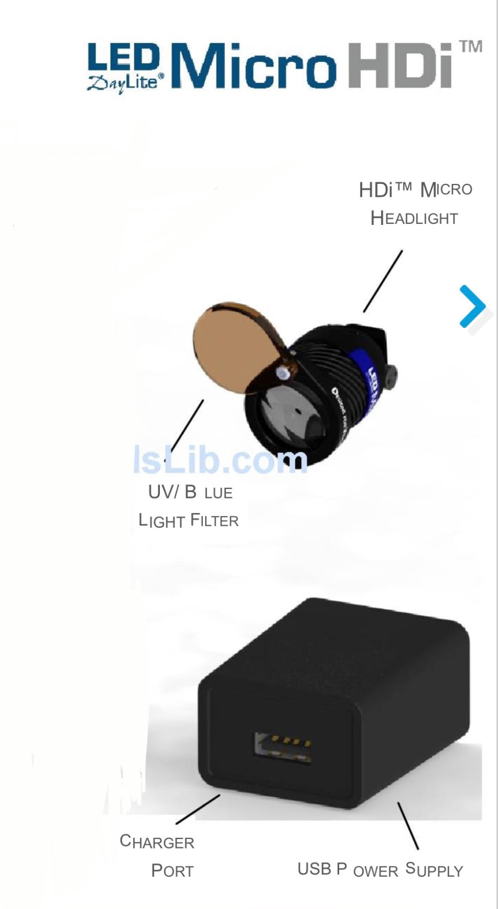 Design For Vision LED Micro HDi™ Head light Reapir Service Only