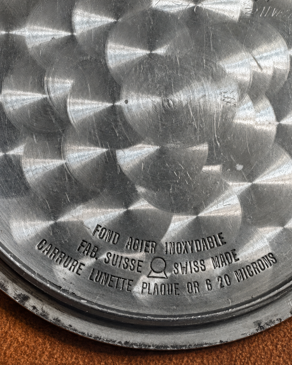 #1020 Vintage Omega Seamaster 30 Original Case Back from 1962 – Ref. 14389-11-CSP – Gold filled 20 micron  swiss made