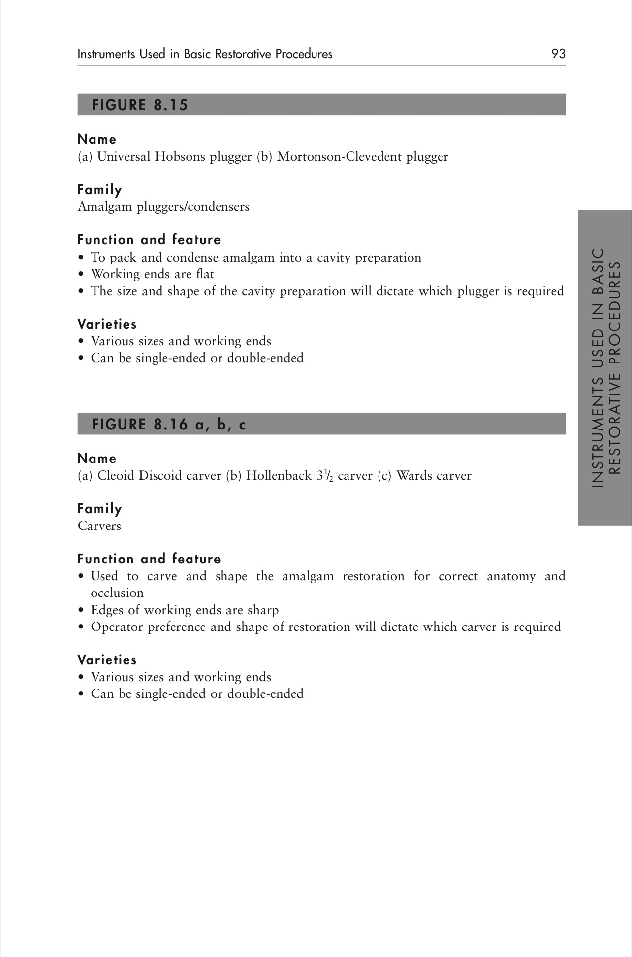 KIMAW BASIC GUIDE TO DENTAL INSTRUMENTS 18 SECTIONS Program Series Section 1-15 LIMITED TIME OF 30 days acess for anyone please take advantage