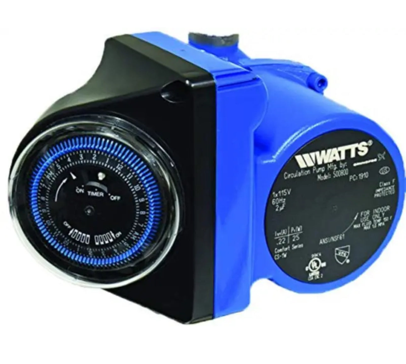 WATTS 500800 Hot Water Recirculating System With Built-InTimer