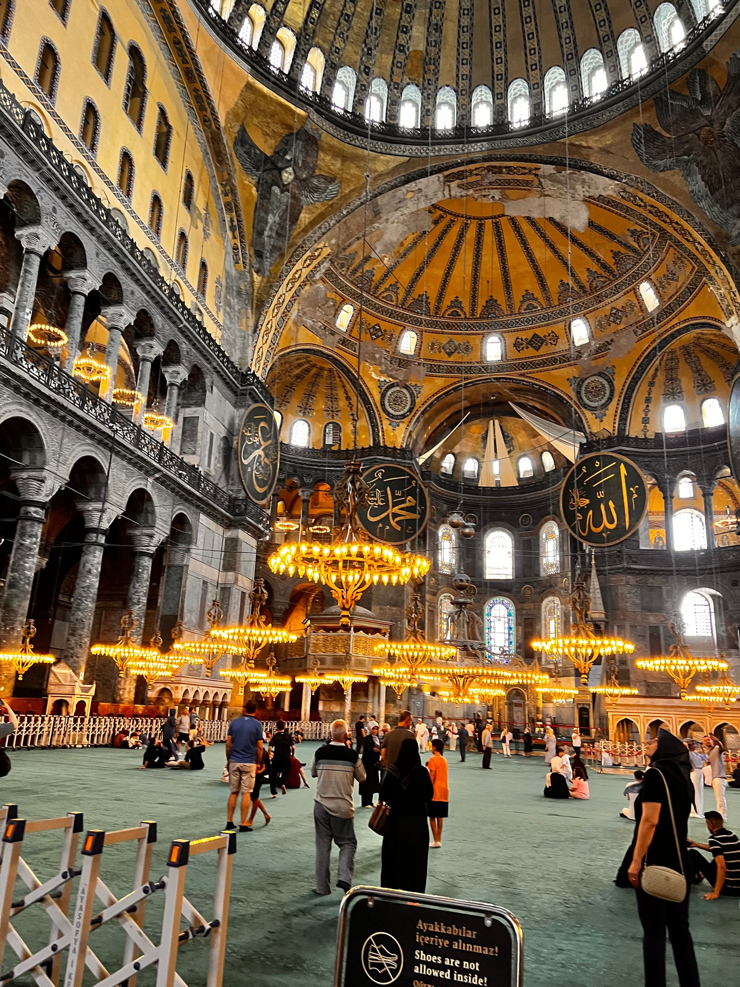 A Visit to HAGIA SOPHIA Mosque  HISTORY & SACRED ARTIFACTS Istanbul Turkey 06032024