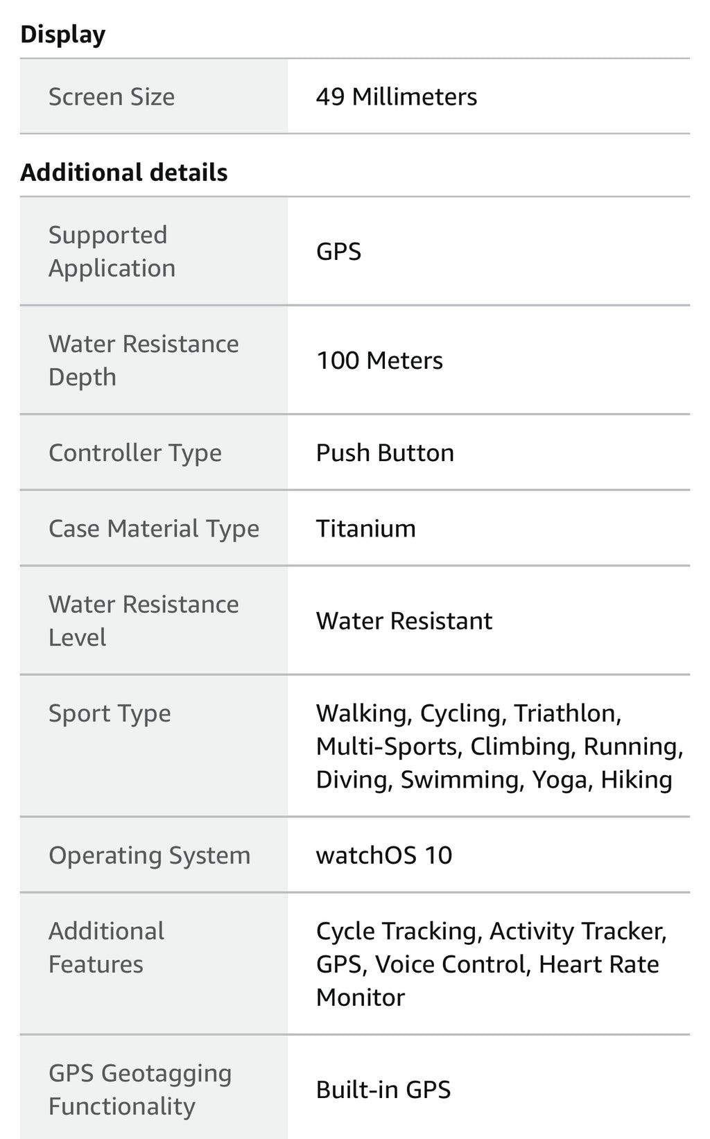 #1366 Apple Watch Ultra 2 [GPS + Cellular 49mm] Smartwatch with Rugged Titanium Case & Blue Alpine Loop Large. Fitness Tracker, Precision GPS, Action Button, Extra-Long Battery Life