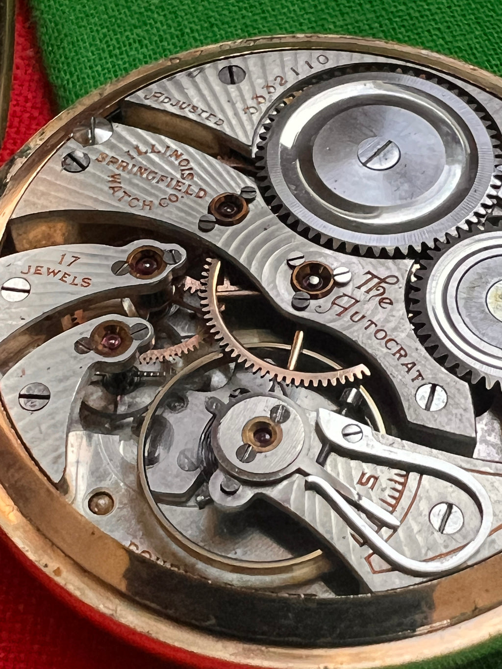 #1201 Illinois Aristocrat Watch Rose Gold Filled Wandsworth Case Excellent 17J Movement wedding gift watch