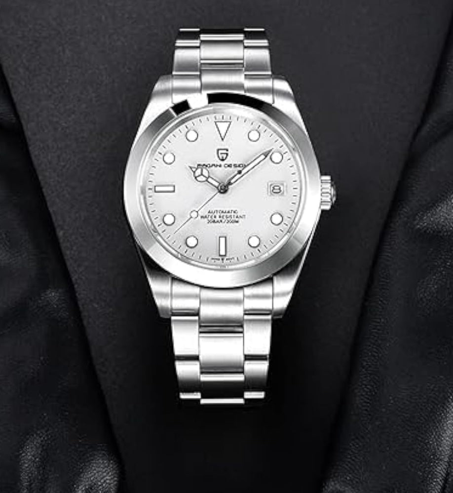 #1383 Pagani Design Watches for Men Automatic Diver Watch Sapphire Glass Stainless Steel 40MM Waterproof Wrist Watch