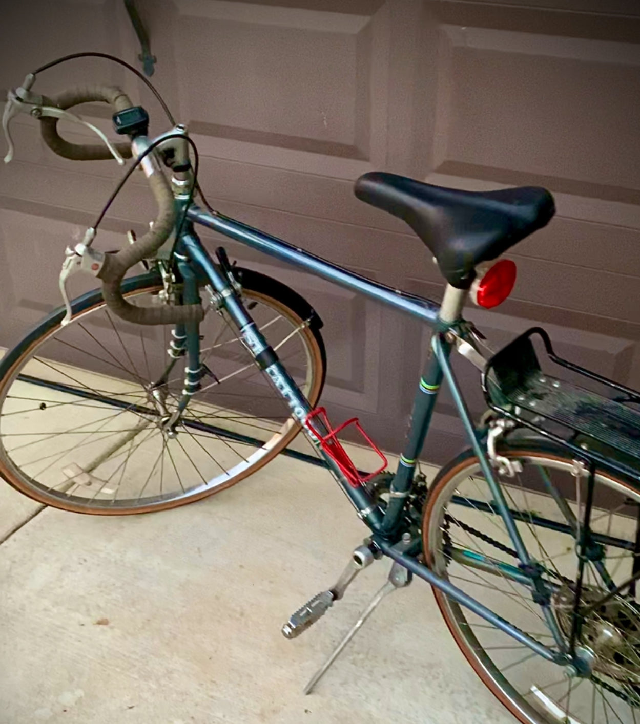 LATE 70's VINTAGE BLUE SEKAI SPRINT 1100 TANGE HT LUGGED BICYCLE ALL ORIGINAL