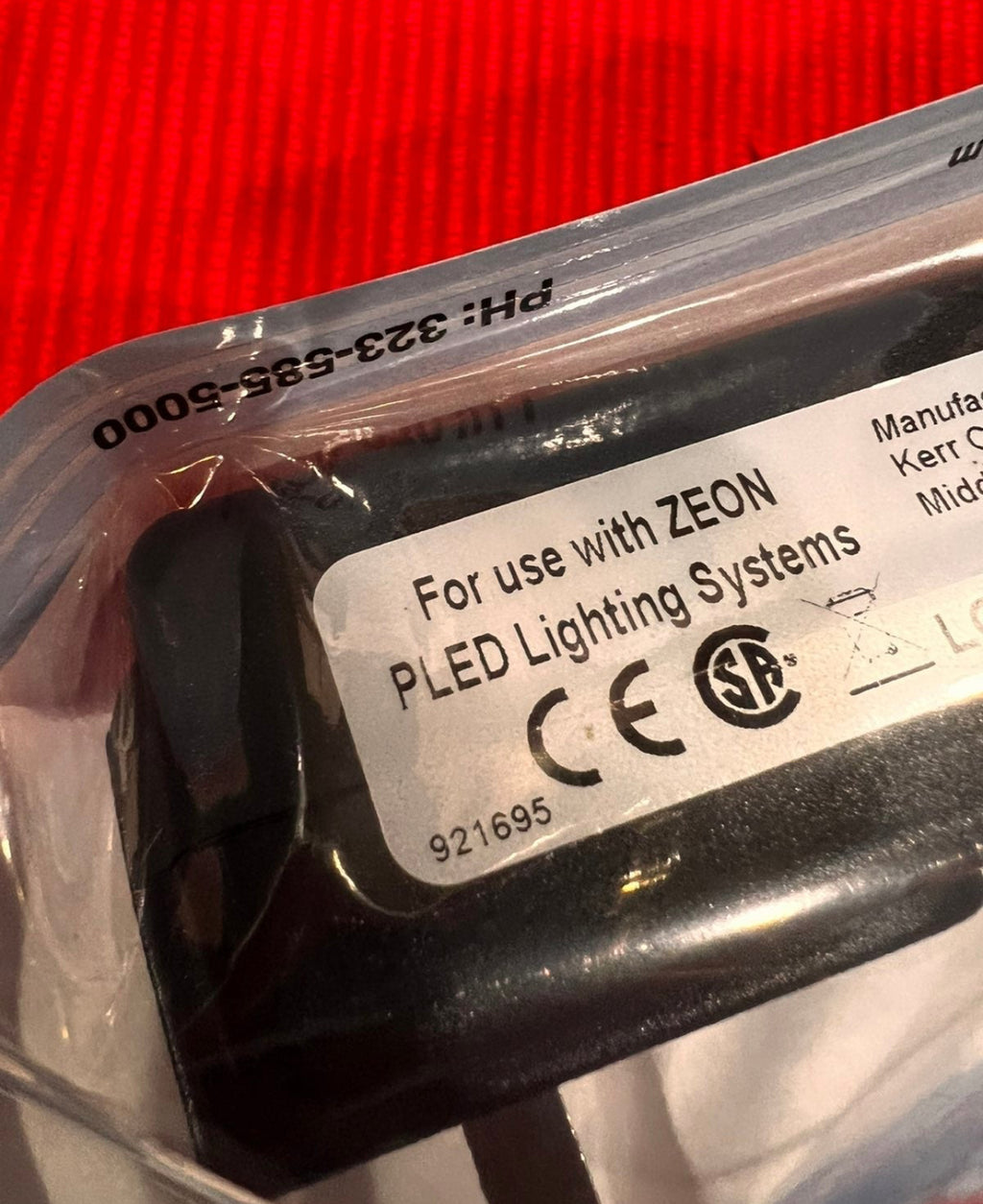 #001 Discovery loupe LED light system OEM wall charger adapter with 3 yr Warranty