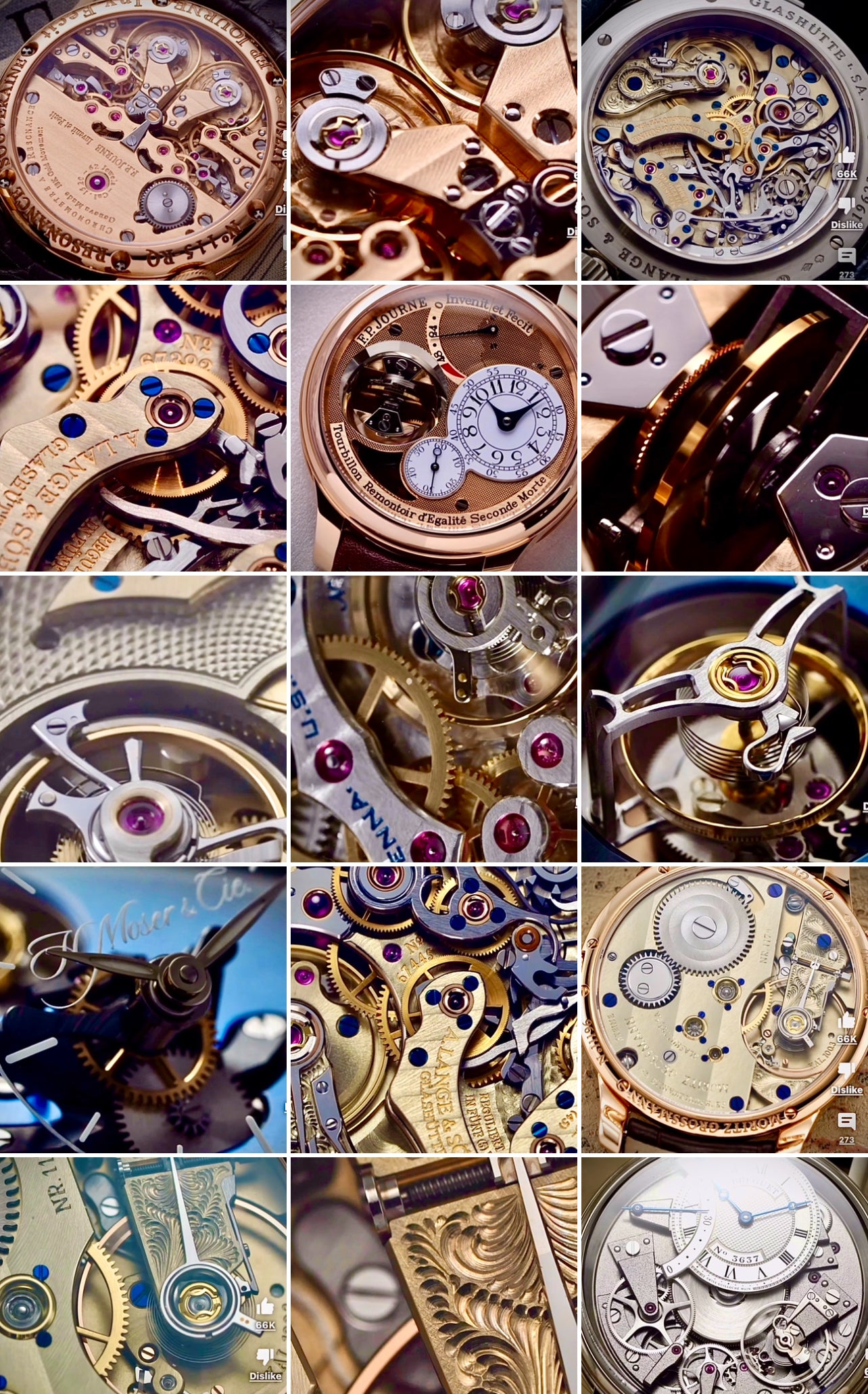 Most beautiful watch movements