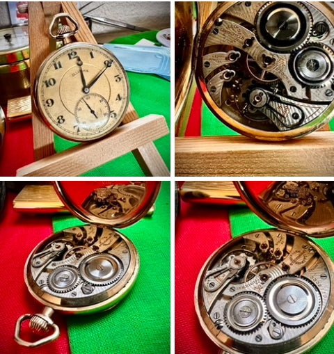 #1201 Illinois Aristocrat Watch Rose Gold Filled Wandsworth Case Excellent 17J Movement wedding gift watch