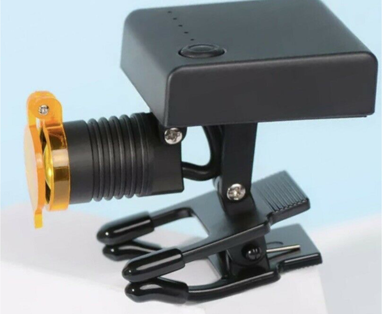 Dental Loupes Wireless Headlamp Optical Filter for Filling Curling Light