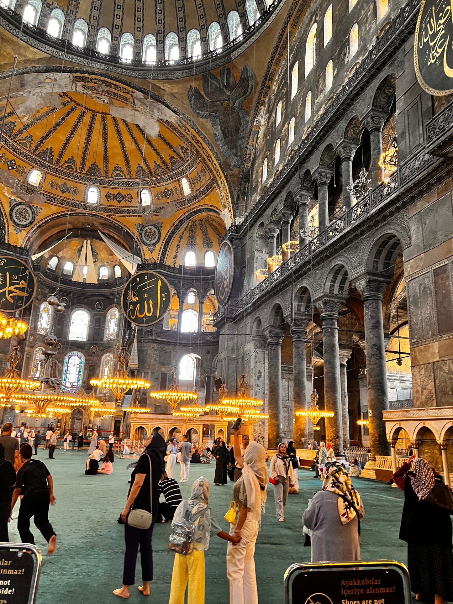 A Visit to HAGIA SOPHIA Mosque  HISTORY & SACRED ARTIFACTS Istanbul Turkey 06032024