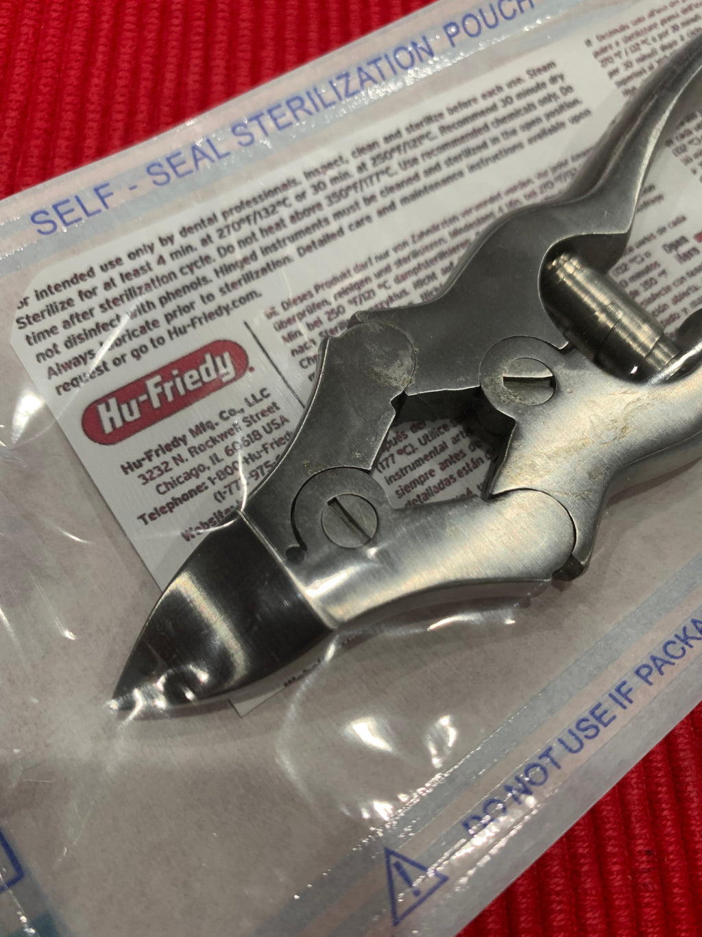 Hu-Friedy Double Action Nail Nipper – 6” Professional Podiatry Instrument