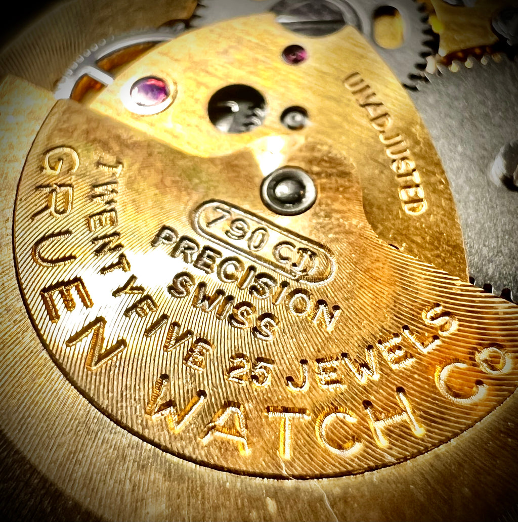 #1389 Vintage Gruen Precision 25 Jewels Automatic