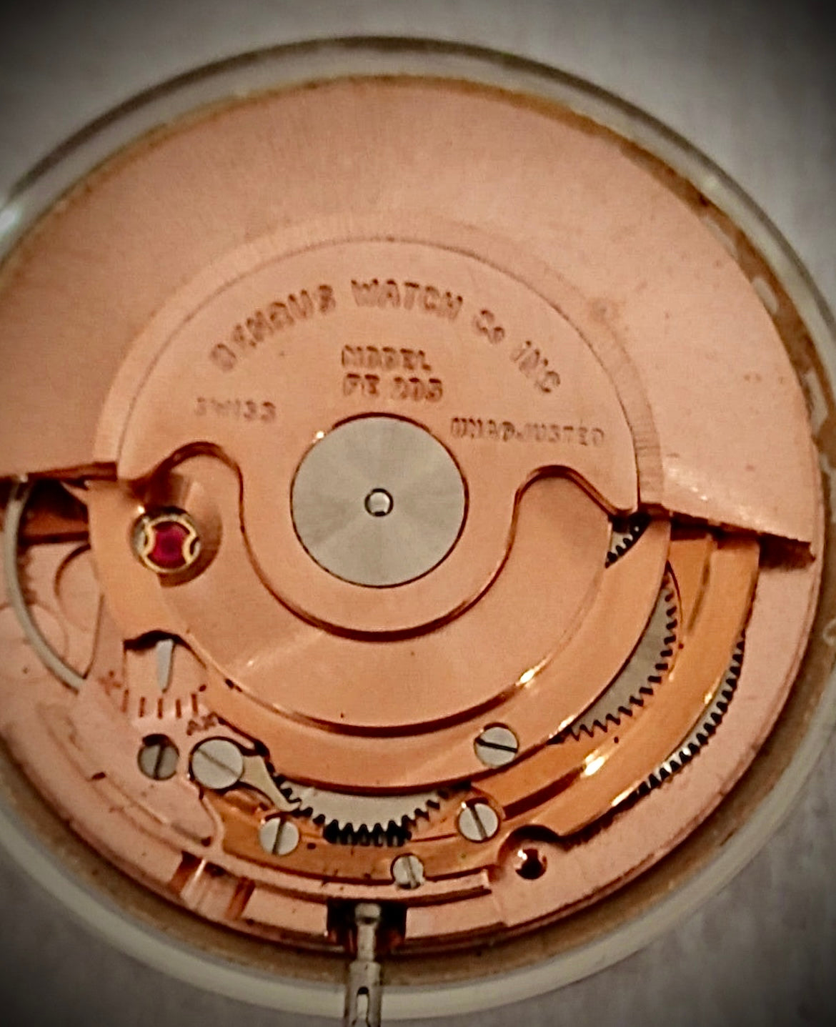 R#961 Benrus 39 jewel watch