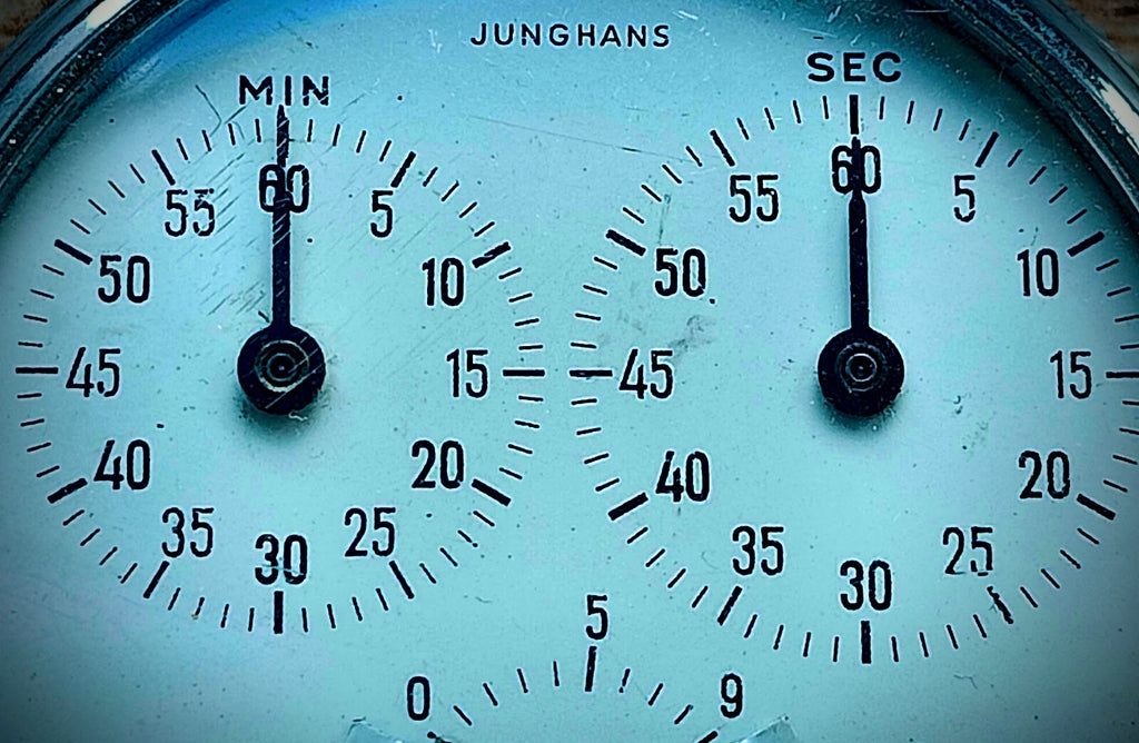 #1426 Old vintage GERMAN Vintage Junghans stopwatch, mechanical, 3-disc, 1/10 second