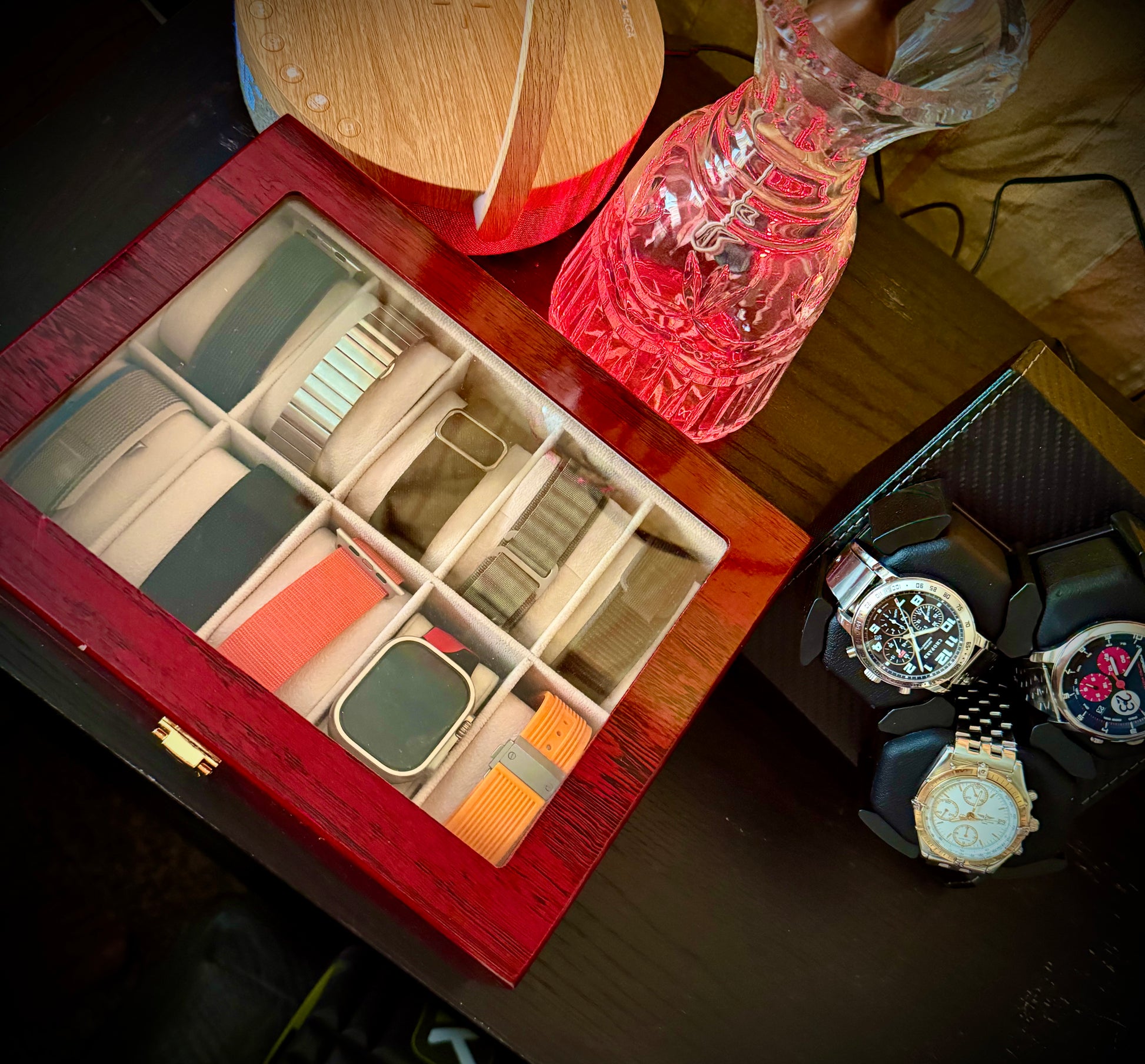 #001 Apple Watch Ultra [GPS + Cellular 49mm] Titanium Case with Midnight Ocean Band, One Size
1K+ bought in past month