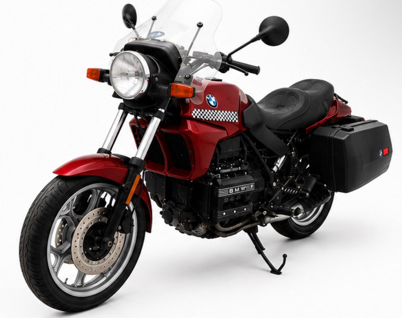1993 BMW K75 – Classic “Flying Brick” – 34,600 Miles – Hard Luggage