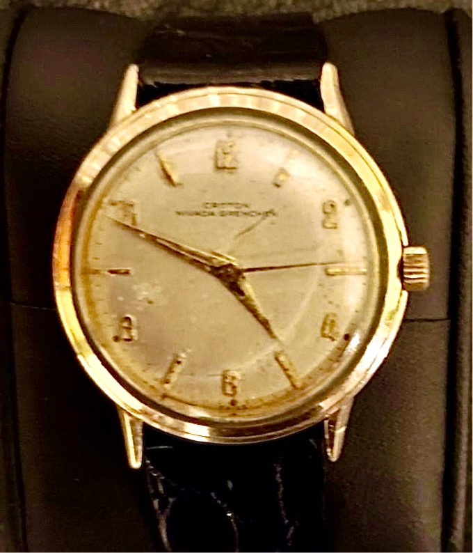 #761A Croton Nivada Grenchen Aquamatic a hard to find watch ETA 2541