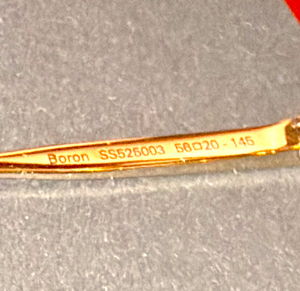 Serengeti Boron Ss525003 Light Gold - Orange Tortoise  555 Mm.  Brand New In Box