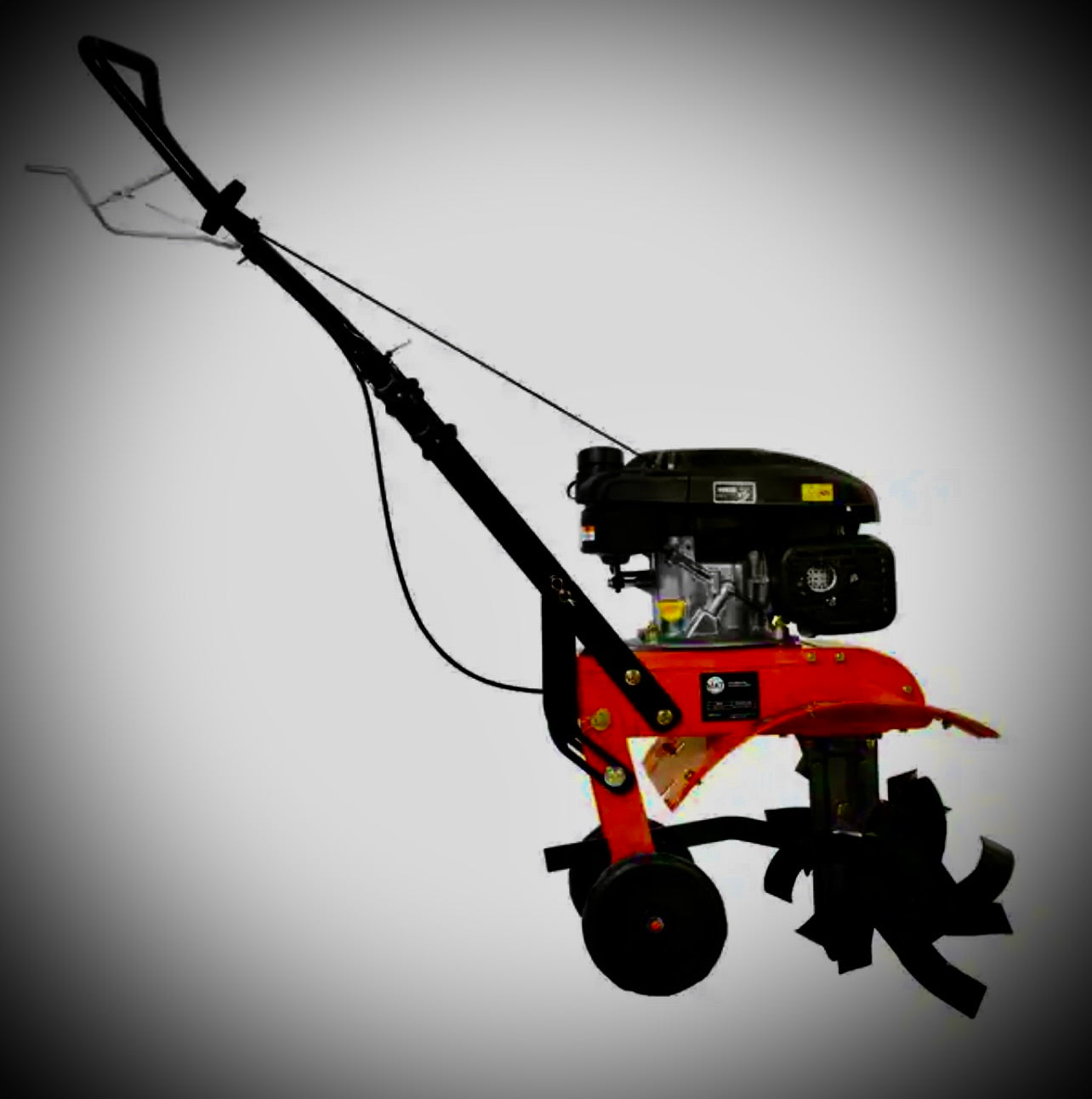 Powermate 5.0 FT-LBS orange Tiller FRONT TINE TILLER Model # PFTT142 PFTT142.1