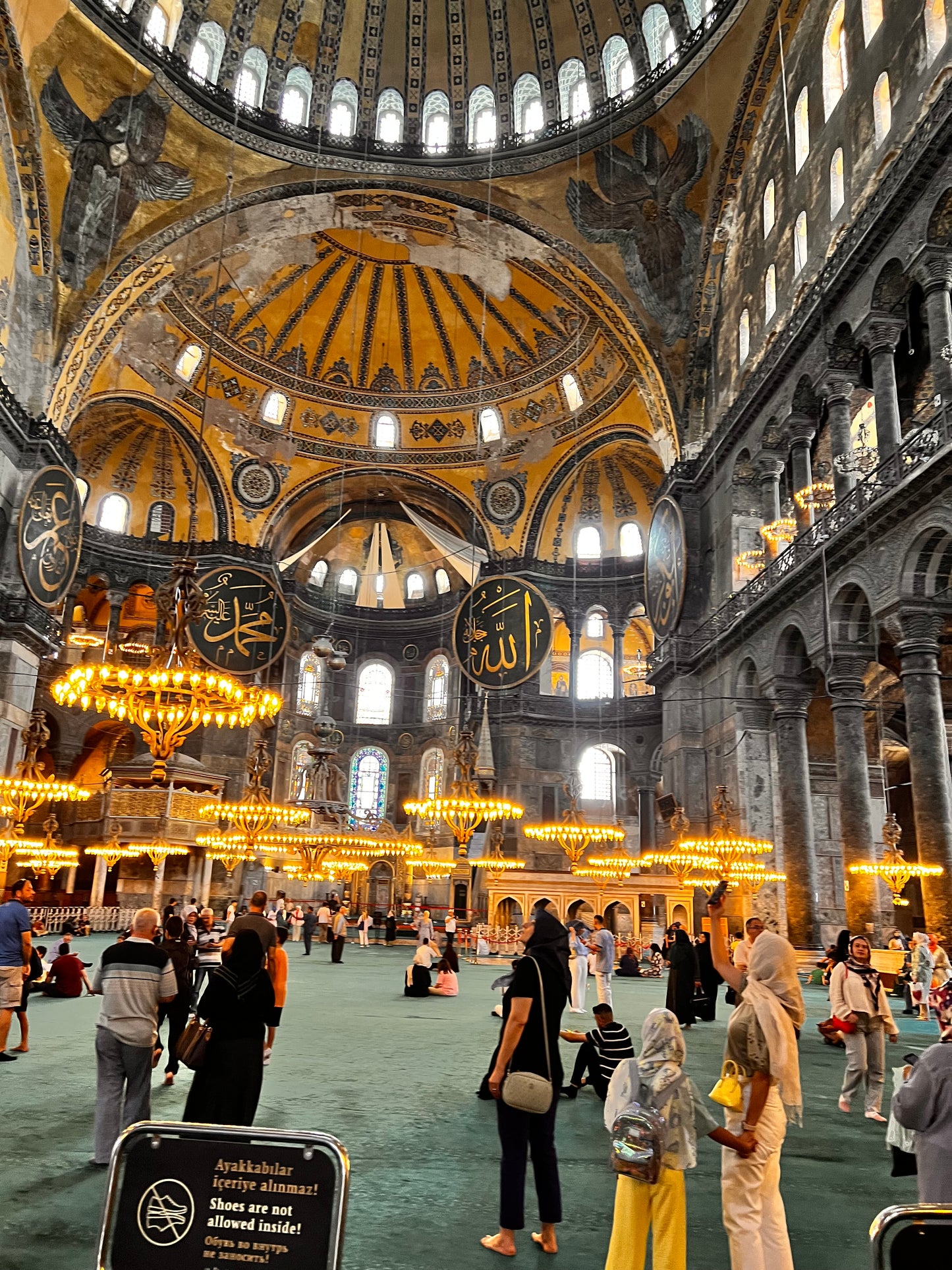 A Visit to HAGIA SOPHIA Mosque  HISTORY & SACRED ARTIFACTS Istanbul Turkey 06032024