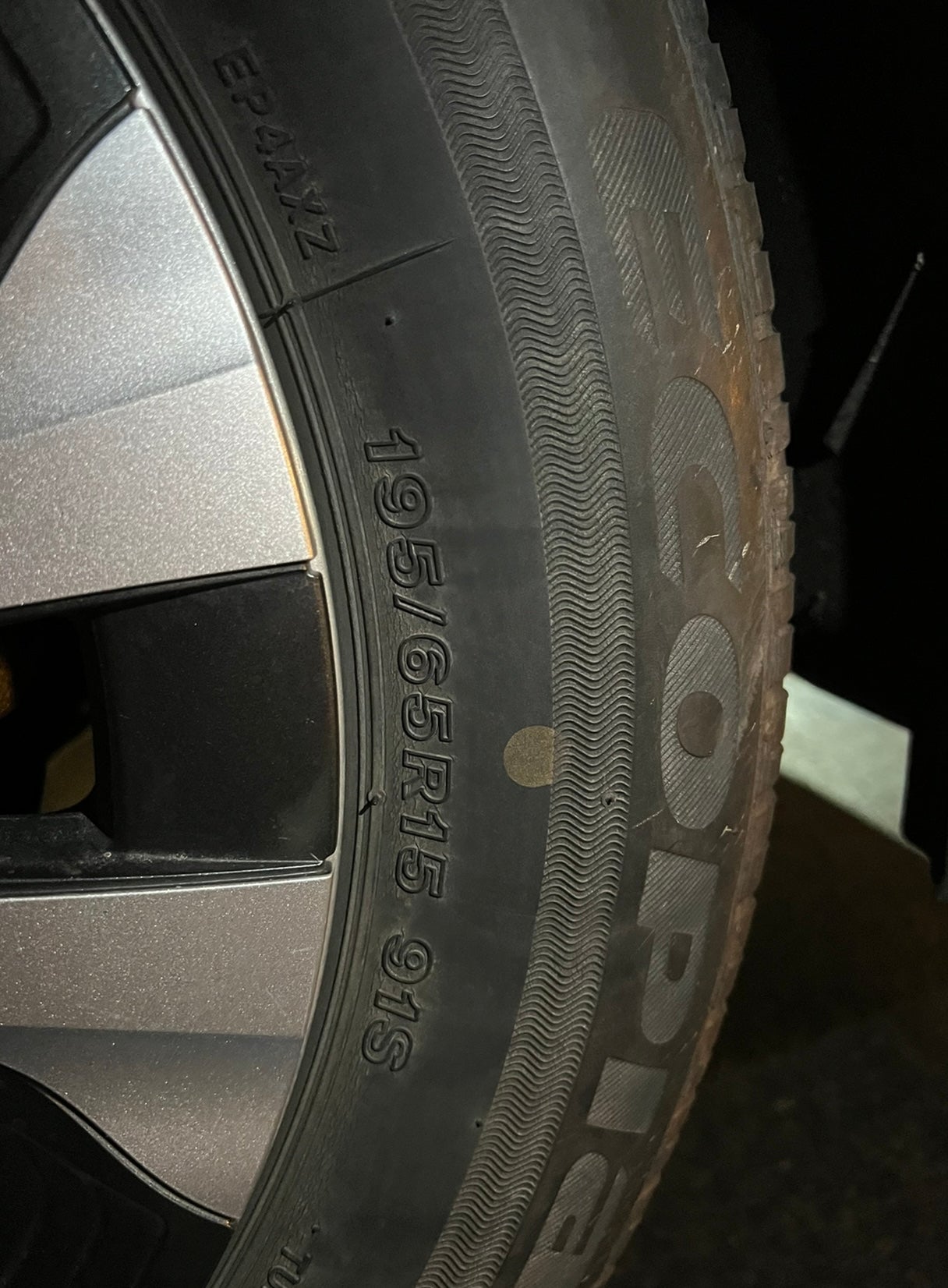 Toyota Prius 2022 4 tires used 195-65R15 91S