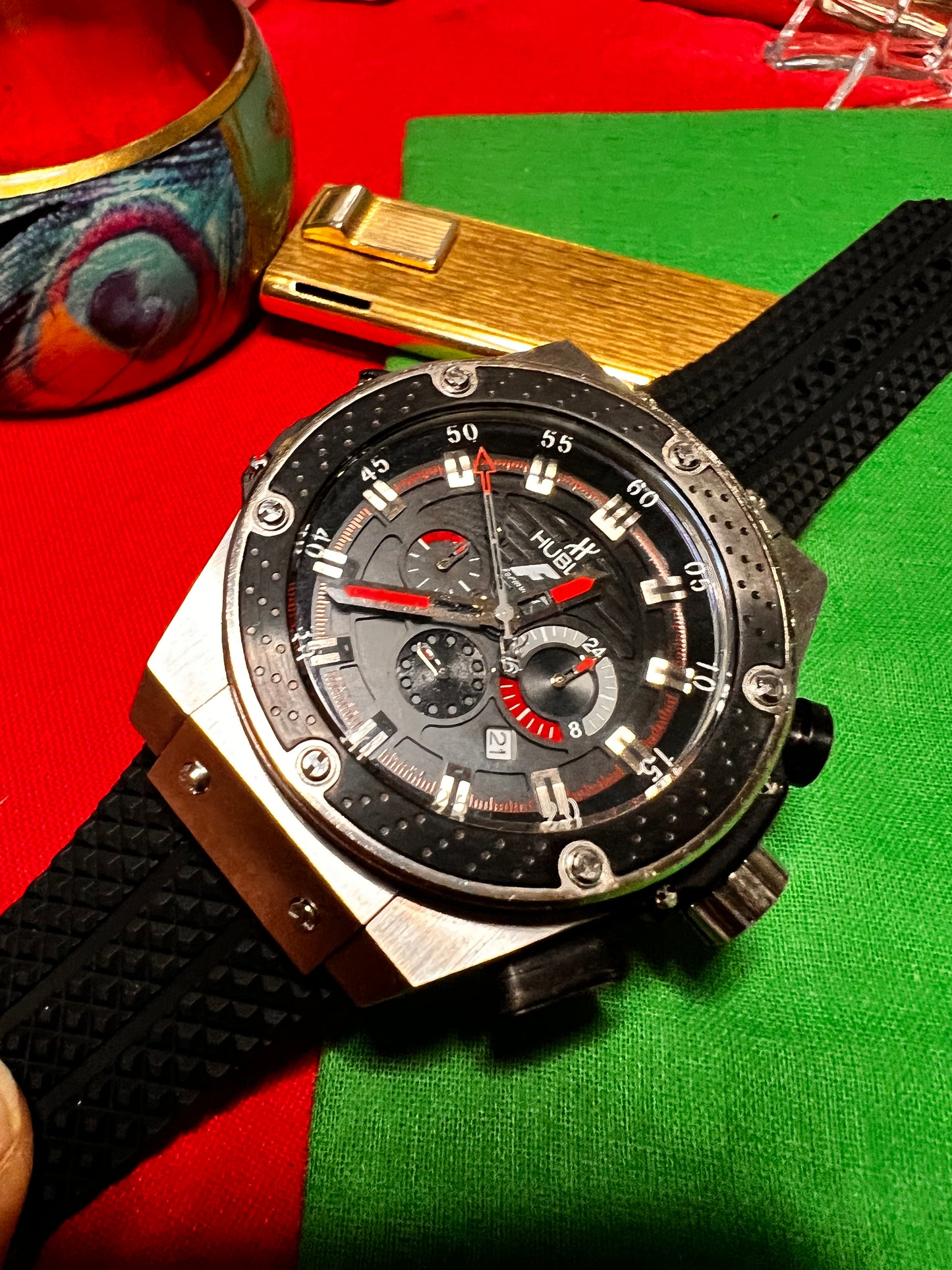 R#968 Hublot F1 amazing watch