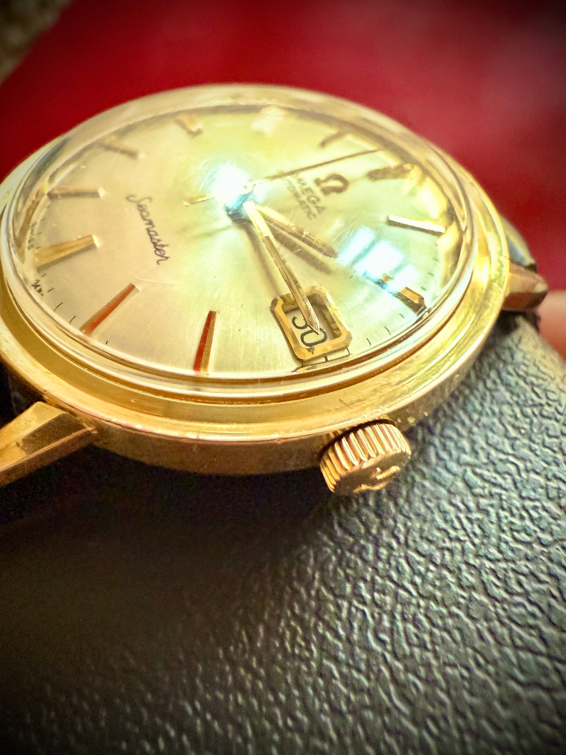 #321 Omega seamaster 14K Gold Filled Highly Sought After Automatic Men’sWrist Watch