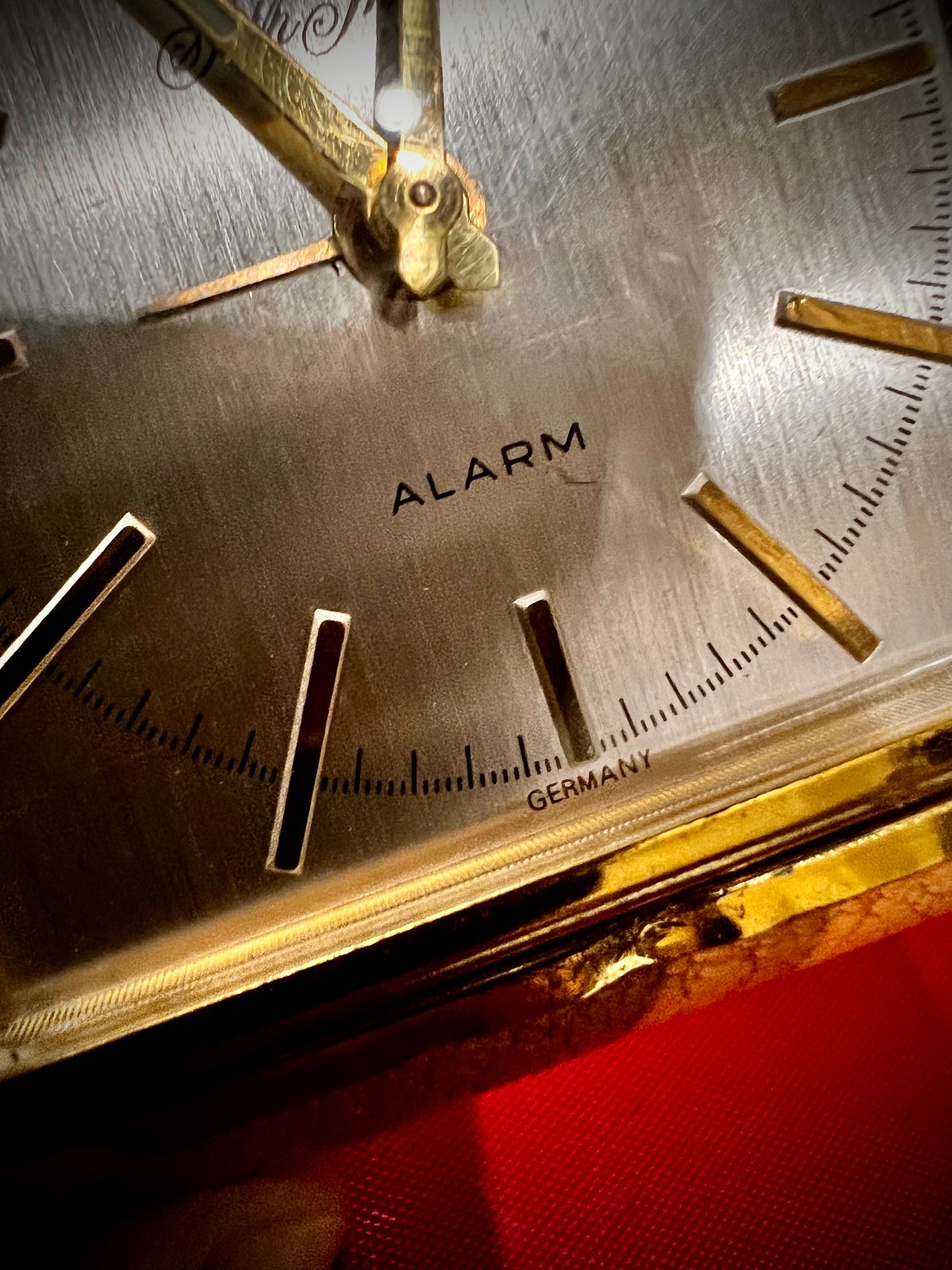 57. Seth Thomas square table Alarm clock serviced and tested