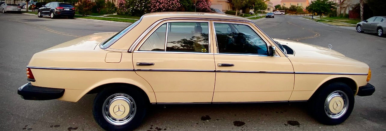 1982 Mercedes-Benz 240D Base Sedan 4-Door 2.4L 2404CC 4 cylinder DIESEL SOHC Naturally Aspirated 83K miles emaculate condition all original