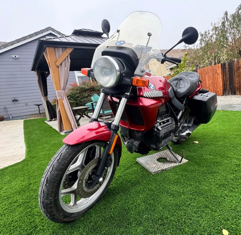 1993 BMW K75 – Classic “Flying Brick” – 34,600 Miles – Hard Luggage