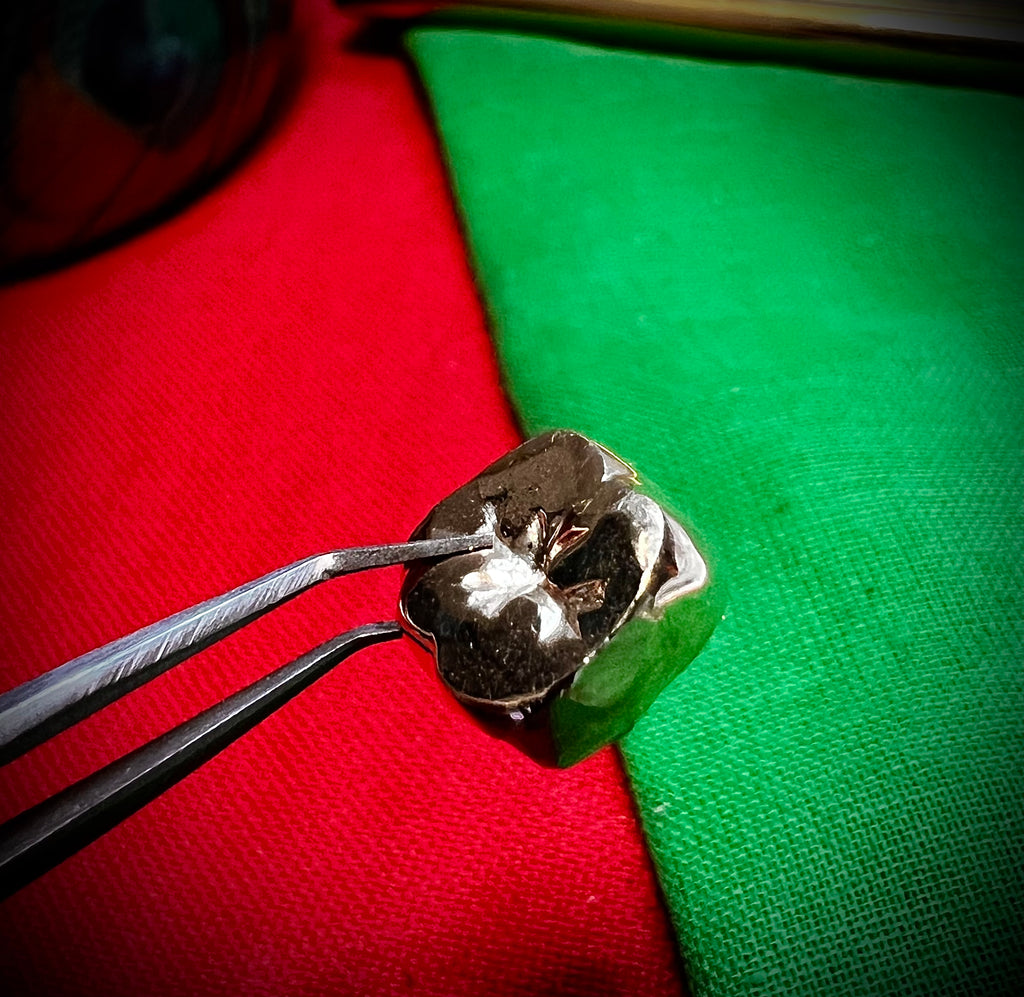 GT#01 Gold Tooth crown 18K 3.39 gms for your broken tooth needing new crown