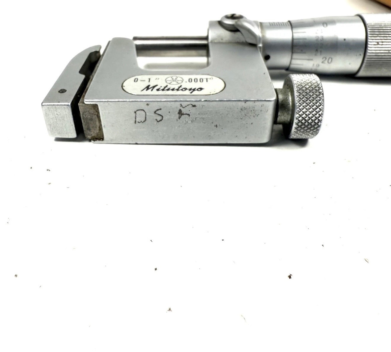 #02 Mitutoyo 117-107 Uni-Mike Micrometer 0-1” .0001” Interchangeable Anvil