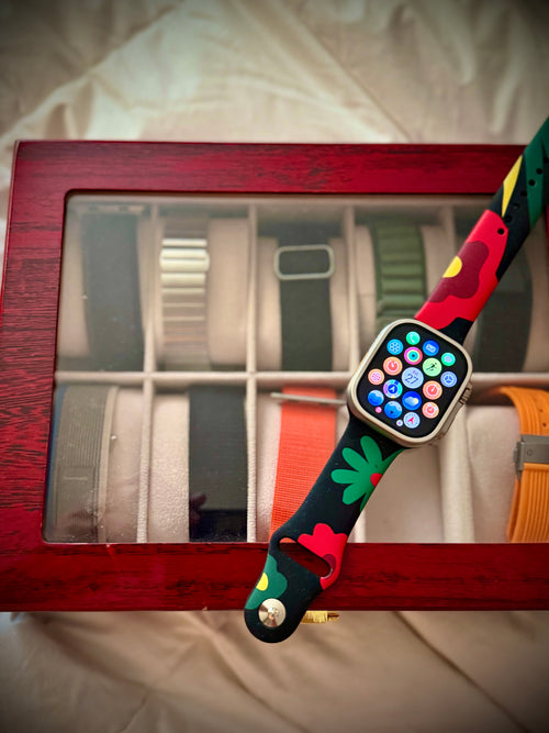 #001 Apple Watch Ultra [GPS + Cellular 49mm] Titanium Case with Midnight Ocean Band, One Size
1K+ bought in past month