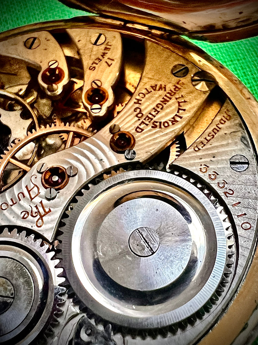 #1201 Illinois Aristocrat Watch Rose Gold Filled Wandsworth Case Excellent 17J Movement wedding gift watch