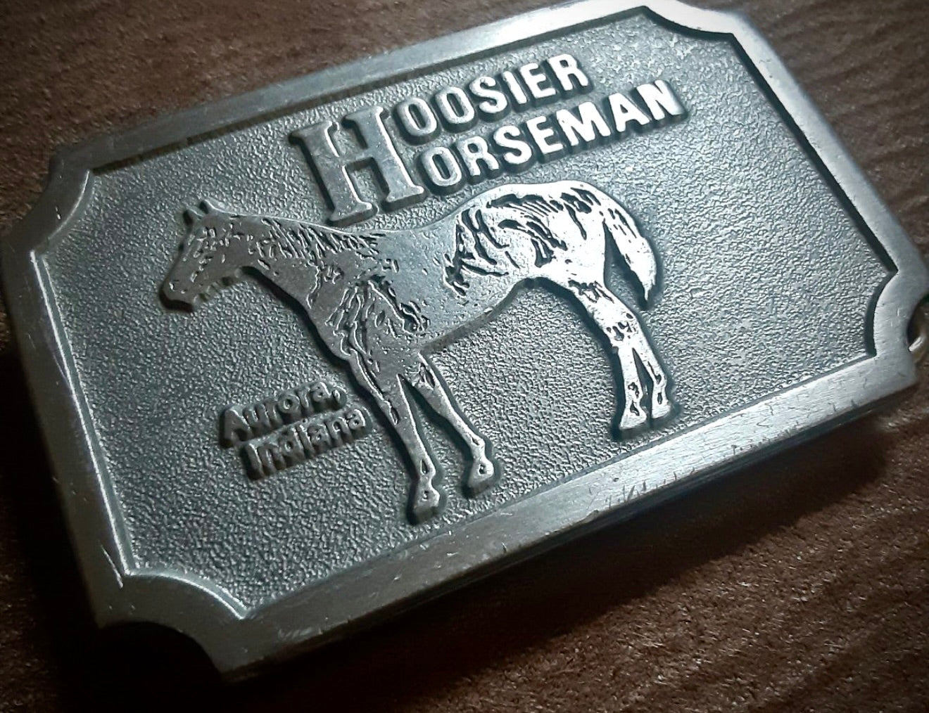 Belt Buckle Made in USA HOOSIER HORSEMAN