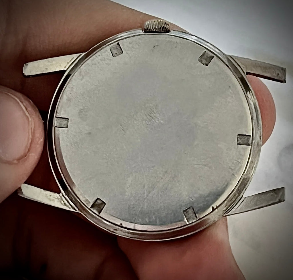 #1184 Ultra Thin Vintage Croton Nivada Grenchen Aquamatic manual wind Men's Watch Running