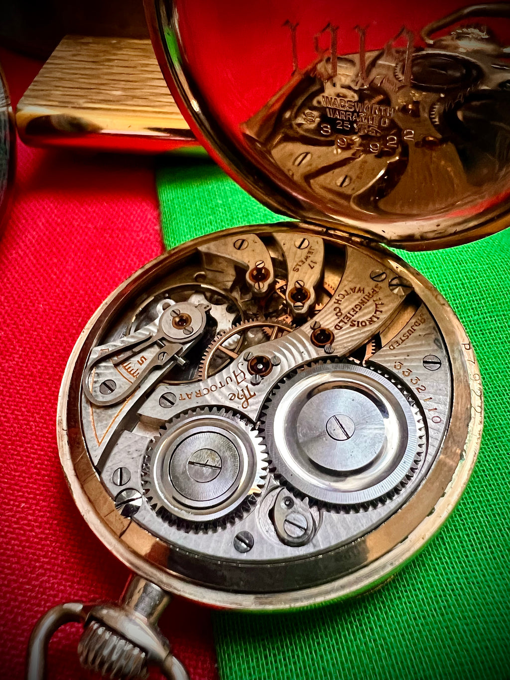 #1201 Illinois Aristocrat Watch Rose Gold Filled Wandsworth Case Excellent 17J Movement wedding gift watch