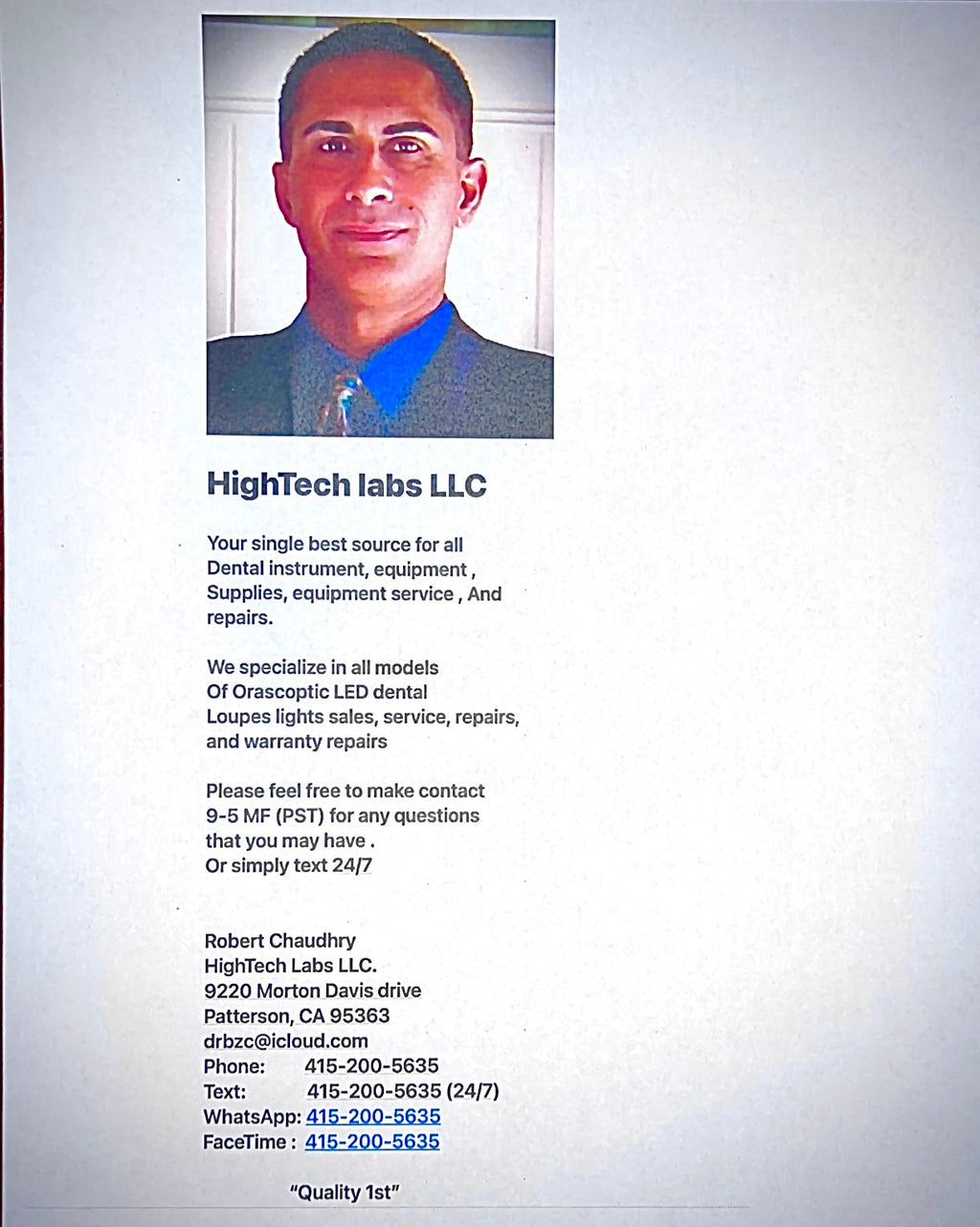 #002 Designs for Vision Dental Loupes HDi Wireless And Touchless headlight 7 years warranty